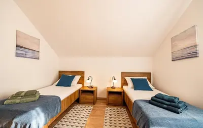 Krevet ili kreveti u jedinici u objektu Family friendly house with a swimming pool Basina, Hvar - 23475