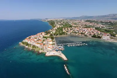 Tlocrt objekta Apartments with a parking space Stobrec, Split - 23476