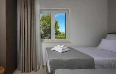 Krevet ili kreveti u jedinici u objektu Stunning Home In Splitska