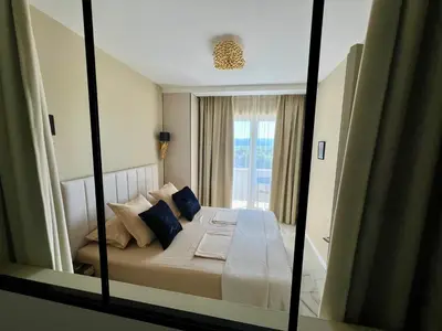 Krevet ili kreveti u jedinici u objektu LIZA I Sea View