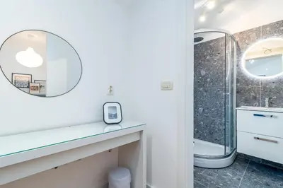 Kupaonica u objektu Sea view Apartment Livia