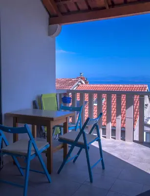 Balkon ili terasa u objektu Molo Lozna Apartments