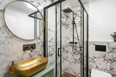 Kupaonica u objektu Apartments Villa Excelsio Omiš Riviera