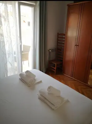 Krevet ili kreveti u jedinici u objektu Apartments Natasa