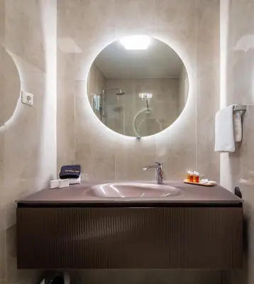 Kupaonica u objektu Paoma Lux Beach Suites