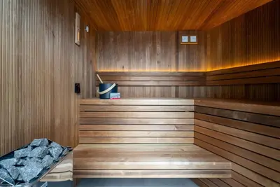 Tlocrt objekta Casa Vita featuring a sea view, billiards, and heated pool