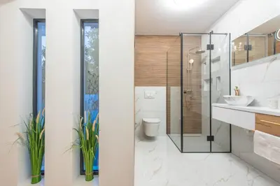 Kupaonica u objektu Villa Florinda with Pool and Prime Location near Split