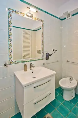 Kupaonica u objektu Amazing Sea View Apartment Hvar Town 6 P