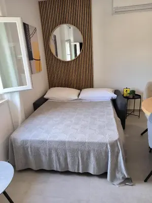 Krevet ili kreveti u jedinici u objektu Apartment Paradise Island