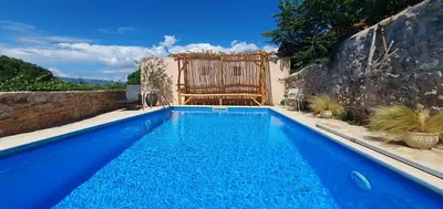 Bazen u objektu Hvar Stone Villa with pool ili u blizini