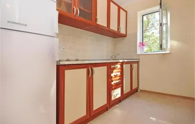 Kuhinja ili čajna kuhinja u objektu Apartment Mimice With Sea View 382