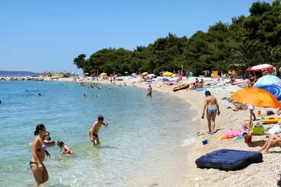 Tlocrt objekta Apartments with parking space Krvavica, Makarska - 23434