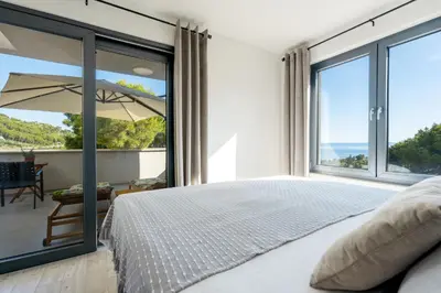 Tlocrt objekta Apartments with parking space Krvavica, Makarska - 23434