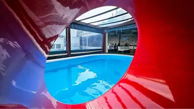 Bazen u objektu Holiday Home Gustirna ili u blizini