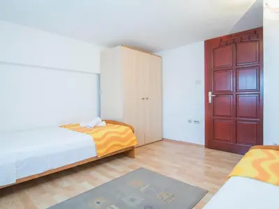 Krevet ili kreveti u jedinici u objektu Apartments Ana & Bogdan - Two Bedroom Apartment with Terrace A4 ST