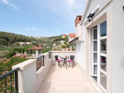 Balkon ili terasa u objektu Apartments Mare- One Bedroom Apartment with Terrace A2 ST