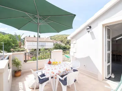 Balkon ili terasa u objektu Apartments Mare- One Bedroom Apartment with Terrace A2 ST