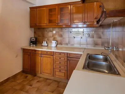 Kuhinja ili čajna kuhinja u objektu Apartments Nena ST - One Bedroom Apartment with Terrace and Sea View A4