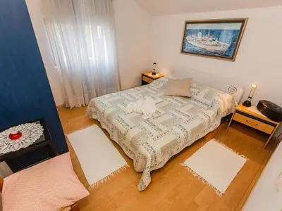 Krevet ili kreveti u jedinici u objektu Apartments Roda - Standard One Bedroom Apartment with Terrace Helena - ST
