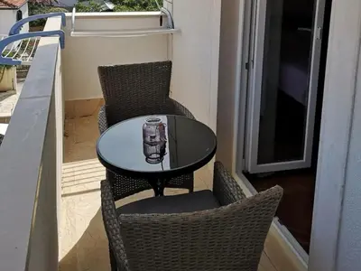 Tlocrt objekta Apartments Natasa- One Bedroom Apartment with Balcony A1 - ST