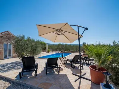 Bazen u objektu Holiday Home My Summer House - Two-Bedroom Holiday Home with Private Pool and Terrace - ST ili u blizini
