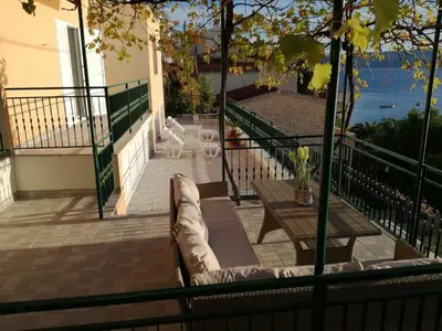 Balkon ili terasa u objektu House Karlo Apartments - One-Bedroom Apartment with Terrace and Sea View A1