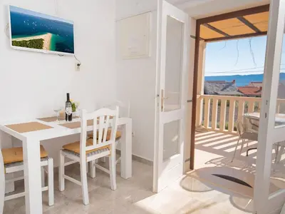 Balkon ili terasa u objektu Apartments Magdalena - Standard Apartment with Terrace and Sea View A2