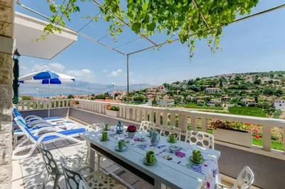 Balkon ili terasa u objektu Apartment Blue Oasis - Three Bedroom Apartment ST