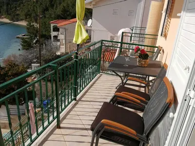 Balkon ili terasa u objektu House Karlo Apartments - One-Bedroom Apartment with Two Balconies and Sea View A5