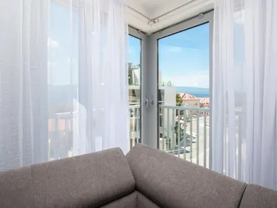 Balkon ili terasa u objektu Apartments Dva Galeba - One Bedroom Apartment with Sea View 206