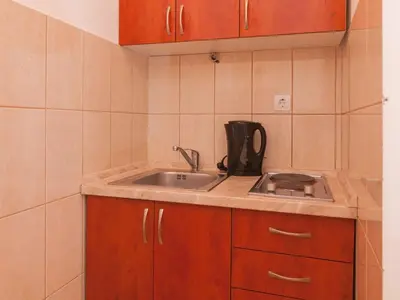 Kuhinja ili čajna kuhinja u objektu Apartments Island Beat - Two Bedroom Apartment with Balcony A6 ST