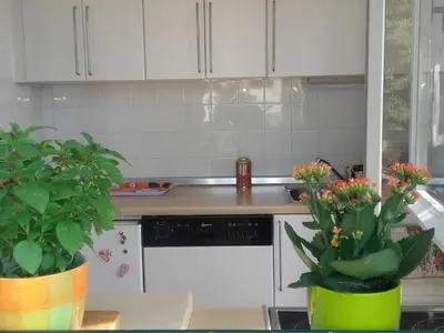 Kuhinja ili čajna kuhinja u objektu Holiday Home Pavarotti-Three Bedroom Holiday Home with Terrace