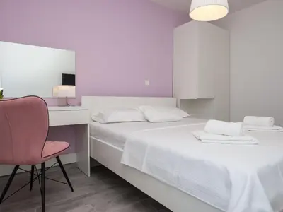Krevet ili kreveti u jedinici u objektu Apartment Dva Galeba with 1 room