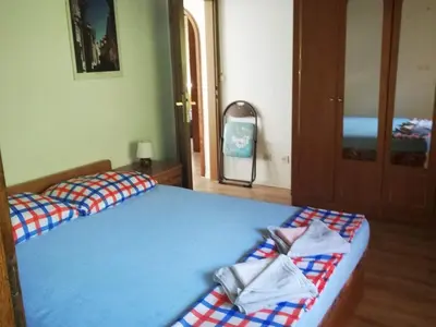 Krevet ili kreveti u jedinici u objektu Villa Elit-Two Bedroom Apartment with Sea View Terrace A1