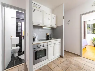 Kuhinja ili čajna kuhinja u objektu Apartment Vela Stiniva with terrace