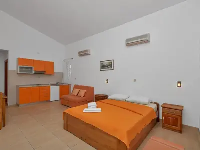 Krevet ili kreveti u jedinici u objektu Apartments Villa Juric- Studio