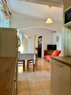 Tlocrt objekta Apartmani Tri Palme