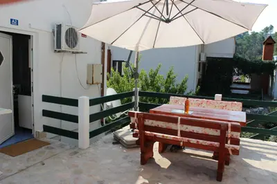 Balkon ili terasa u objektu Vidoni - apartmani Roza