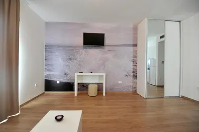 TV i/ili zabavni centar u objektu Apartments Villa Tomislav