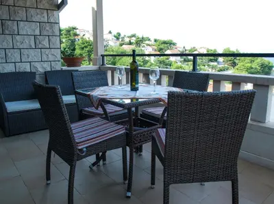 Balkon ili terasa u objektu Lozna Apartment