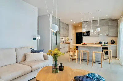 Kuhinja ili čajna kuhinja u objektu Seaside Villa Vesna