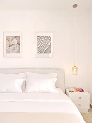Krevet ili kreveti u jedinici u objektu Apartments Melani Hvar