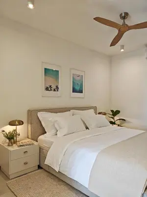 Krevet ili kreveti u jedinici u objektu Apartments Melani Hvar
