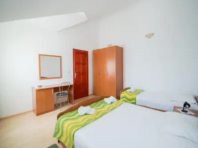 Krevet ili kreveti u jedinici u objektu Apartments Ana & Bogdan - One Bedroom Apartment with Terrace and Sea View A1 ST
