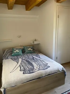 Krevet ili kreveti u jedinici u objektu Villa Rosa, Dracevica 45, Brac