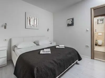 Krevet ili kreveti u jedinici u objektu Apartment Villa Andelka with Swimming Pool