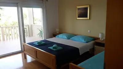 Krevet ili kreveti u jedinici u objektu Villa Malisko