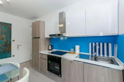Kuhinja ili čajna kuhinja u objektu Apartments Bartz