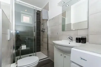 Kupaonica u objektu Apartments Bartz
