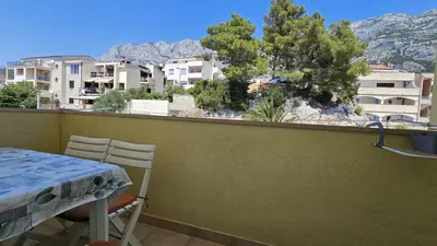 Pogled na planine ili pogled na planine iz apartmana